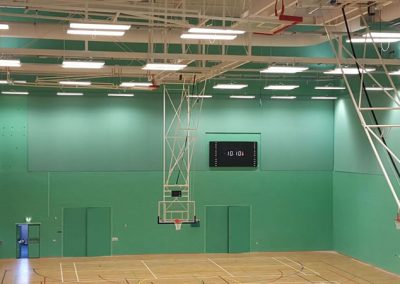 acoustic panels in Nottingham sports hall