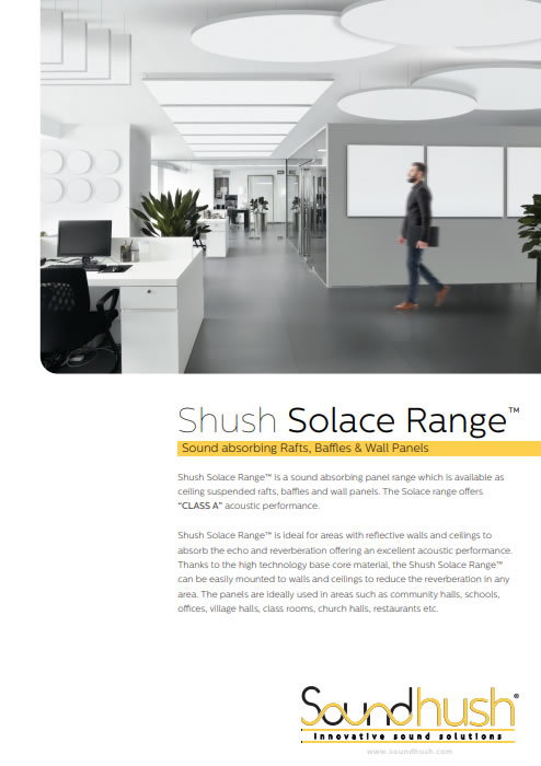 Shush Solace Range Brochure
