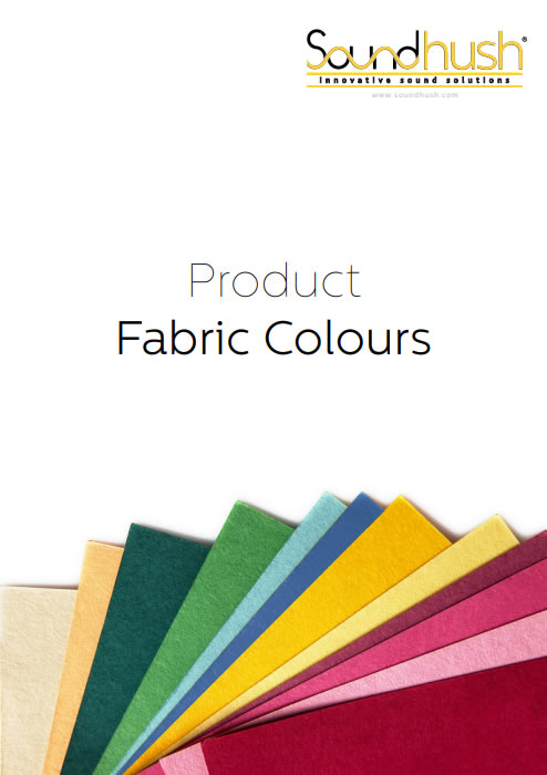 Acosutic panel fabric colour chart