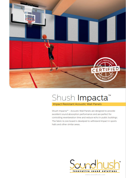 Shush Impacta Brochure Cover