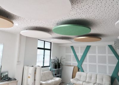 Manchester office acoustic suspended ceiling panels