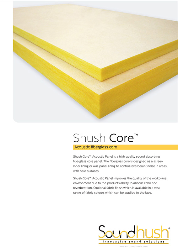 Shush Liner Brochure Cover