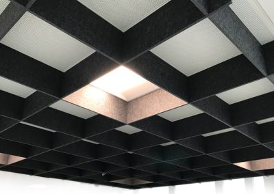 Acoustic Grid – Installed in new offices