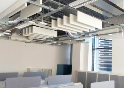 Acoustic panels – Installed in new offices