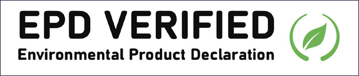 EPD Verc EPD Verified - Environmental Protection Decleration